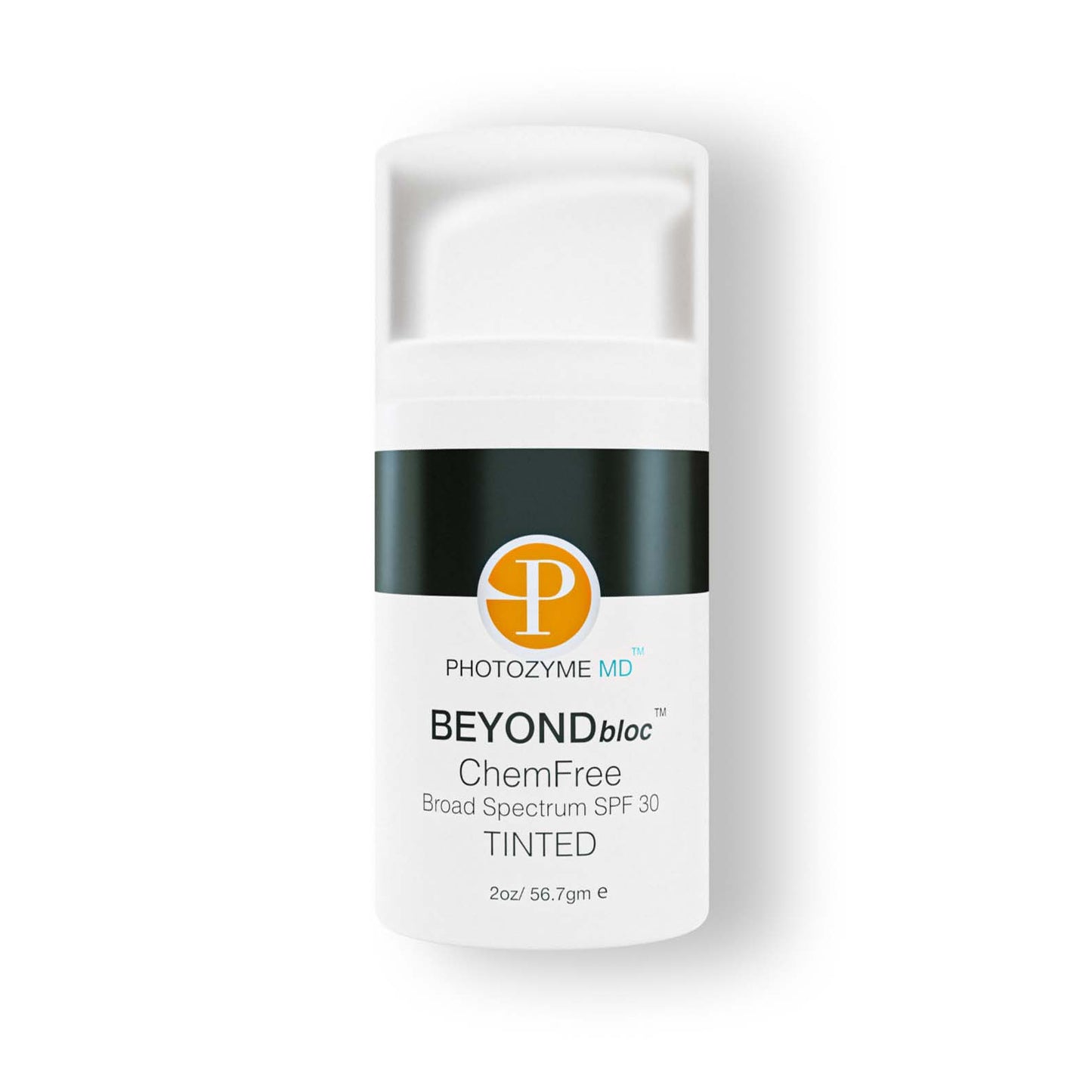 BEYONDbloc ChemFree Broad Spectrum SPF 30 TINTED 2 fl oz
