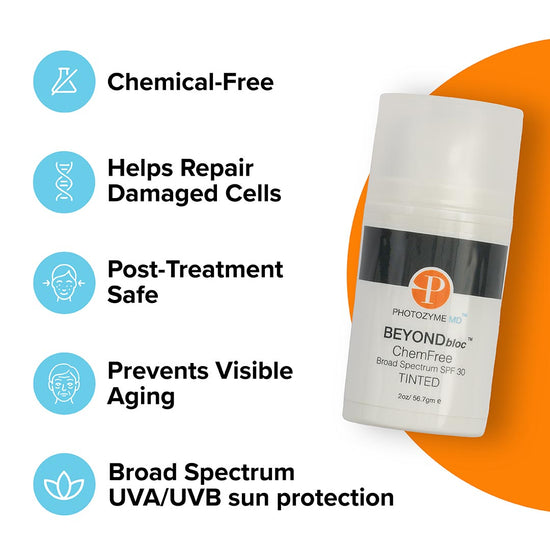 BEYONDbloc ChemFree Broad Spectrum SPF 30 TINTED 2 fl oz
