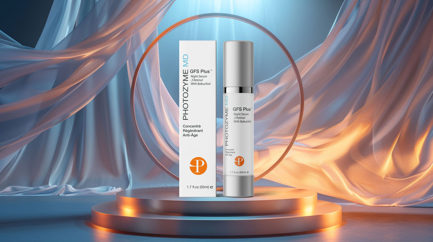 GFS Plus Night Serum w 0.3% Retinol and Bakuchiol 1.7 fl oz