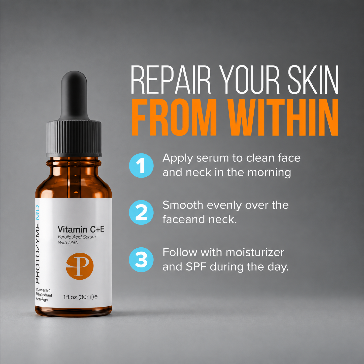 Vitamin C+E Ferulic Acid Serum with DNA